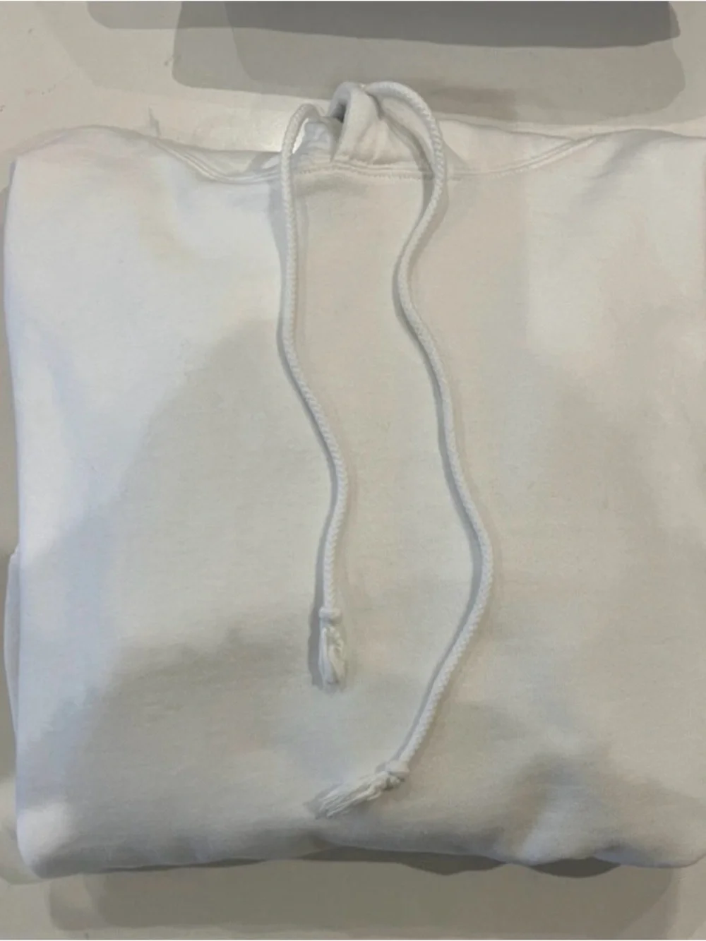 Brandy Melville White Christy Hoodie - Picture 3 of 4
